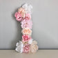 Large Floral Letter Home & Event Backdrop