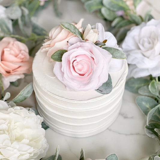 Girl Birthday Decorations, Girl Birthday Party, Flower Cake Topper, Smash Cake Topper, Wedding Cake Topper, Floral Arrangement Cake Topper