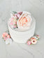 Personalized Custom Cake Topper, Girl Birthday Cake Topper, Wedding Cake Topper, Floral Cake Topper, Flower Cake Topper, 1st Birthday Cake