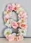 Custom Floral Monogram Wedding Photo Prop