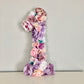Large Floral Letter Home & Event Backdrop