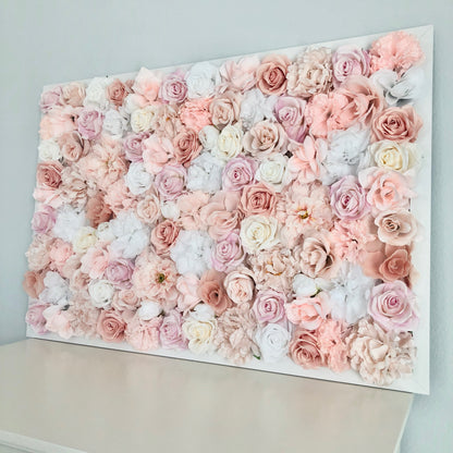 blush and mauve nursery girl nursery wall decor girl baby shower girl gift