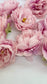 5" Light Pink Peony Two Tone Peony Wedding Flower Fluffy Peony Flower Artificial Peony Light Pink Wedding Flower Light Pink Peony Decor