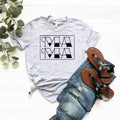 Mama graphic t-shirt combed ring-spun cotton crew neck front view