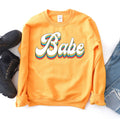 Babe graphic crewneck sweatshirt unisex - Rosey Studio Co