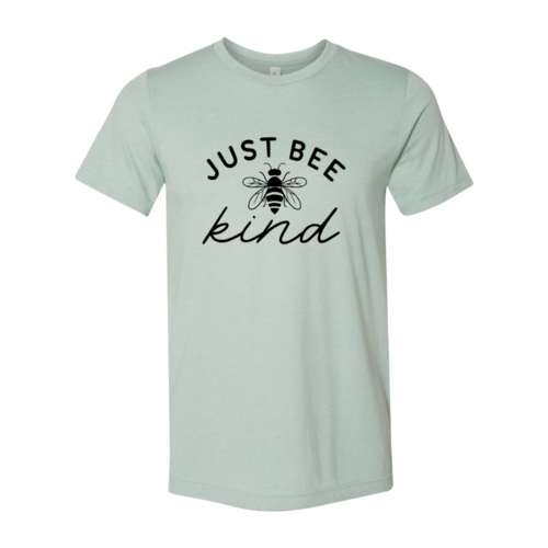 Just Bee Kind t-shirt in Heather Mauve color