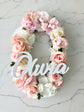 custom flower letter name sign event backdrop decor