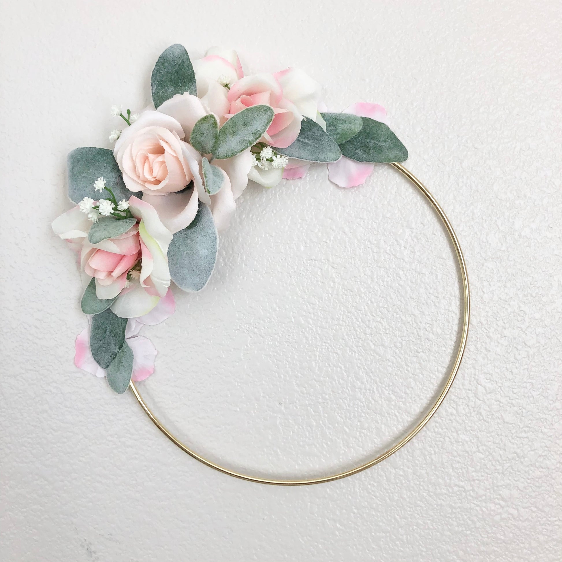 Girl Nursery Wall Decor Girl, Blush Nursery Decor Floral Nursery, Floral Hoop Wreath Decor, Bridal Shower Decor, Baby Shower Decor Girl