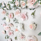 Flower Wall Hanging, Boho Baby Shower, Boho Bridal Shower Decor, Girl Nursery Decor Girl, Over the Crib Sign, Floral Wall, Flower Curtain