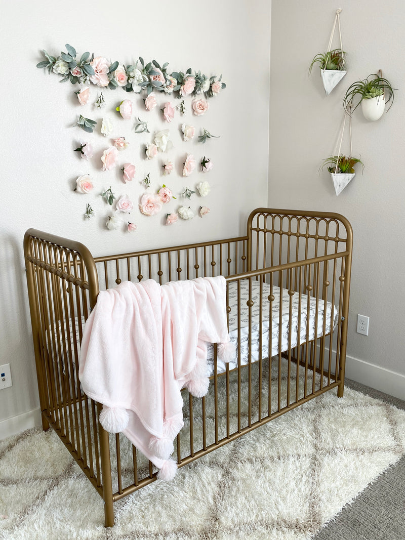 Flower Wall Hanging, Boho Baby Shower, Boho Bridal Shower Decor, Girl Nursery Decor Girl, Over the Crib Sign, Floral Wall, Flower Curtain
