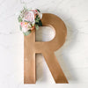 Gold Birthday Table Decor, Girl Birthday Photo Prop, Gold Name Letters, Baby Girl Shower Decor Girl, Name Reveal Letter, Freestanding Letter