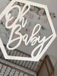 Pregnancy Announcement Photo, Oh Baby Sign, Baby Announcement Prop, Gender Reveal, Maternity Photo, It's a Girl, It's a Boy, Coming Soon