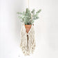 Fringe Macrame Plant Hanger, Macrame Crochet Planter, Boho Plant, Boho Nursery Decor, Boho Office Decor, Boho Planter, Macrame Planter Boho