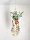 Fringe Macrame Plant Hanger, Macrame Crochet Planter, Boho Plant, Boho Nursery Decor, Boho Office Decor, Boho Planter, Macrame Planter Boho
