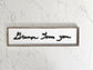 Custom Handwriting Sign, Personalized Wood Sign, Keepsake Gift, Memorial Sign, Memorial Gift, Laser Cut Handwriting Gift, Nursery Decor