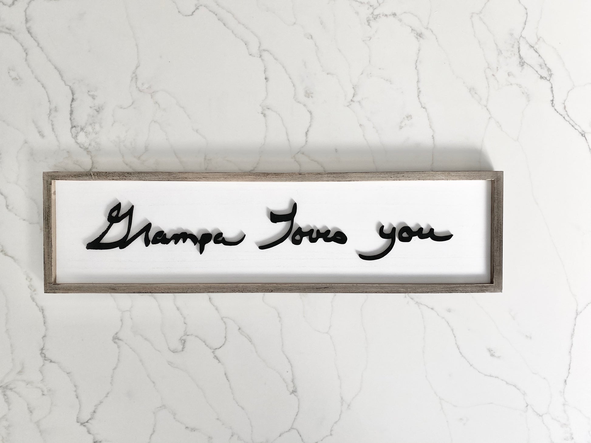 Custom Handwriting Sign, Personalized Wood Sign, Keepsake Gift, Memorial Sign, Memorial Gift, Laser Cut Handwriting Gift, Nursery Decor