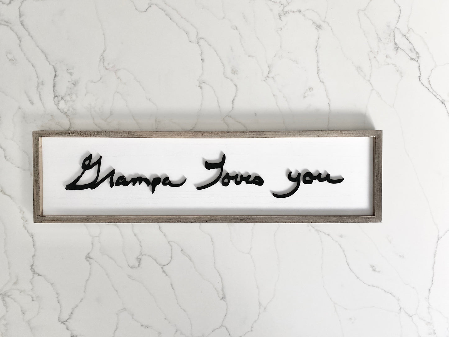 Custom Handwriting Sign, Personalized Wood Sign, Keepsake Gift, Memorial Sign, Memorial Gift, Laser Cut Handwriting Gift, Nursery Decor
