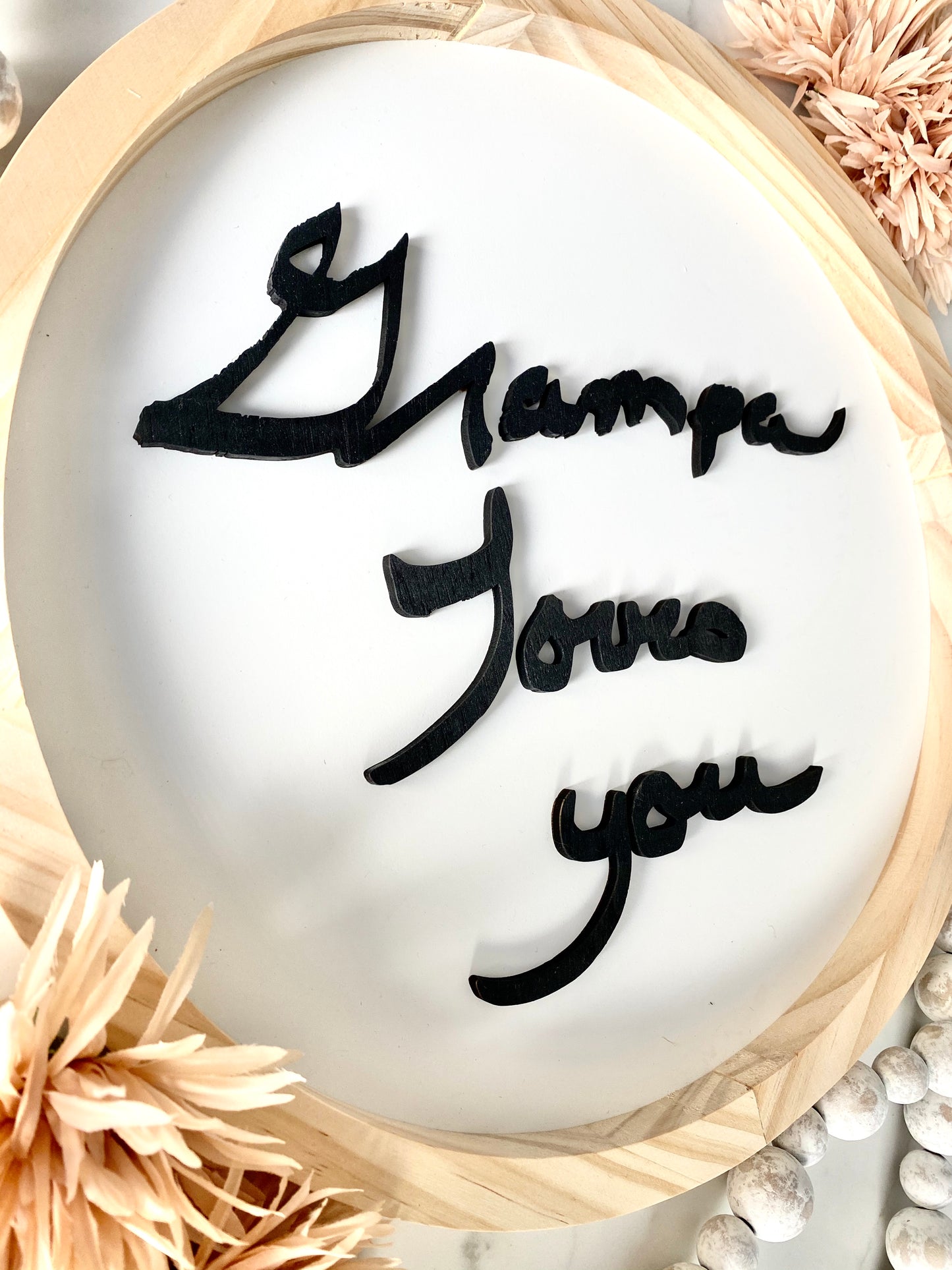 Custom Handwriting Sign, Personalized Wood Sign, Keepsake Gift, Memorial Sign, Memorial Gift, Laser Cut Handwriting Gift, Nursery Decor