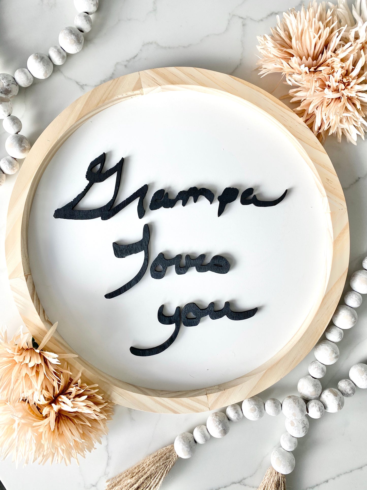 Custom Handwriting Sign, Personalized Wood Sign, Keepsake Gift, Memorial Sign, Memorial Gift, Laser Cut Handwriting Gift, Nursery Decor