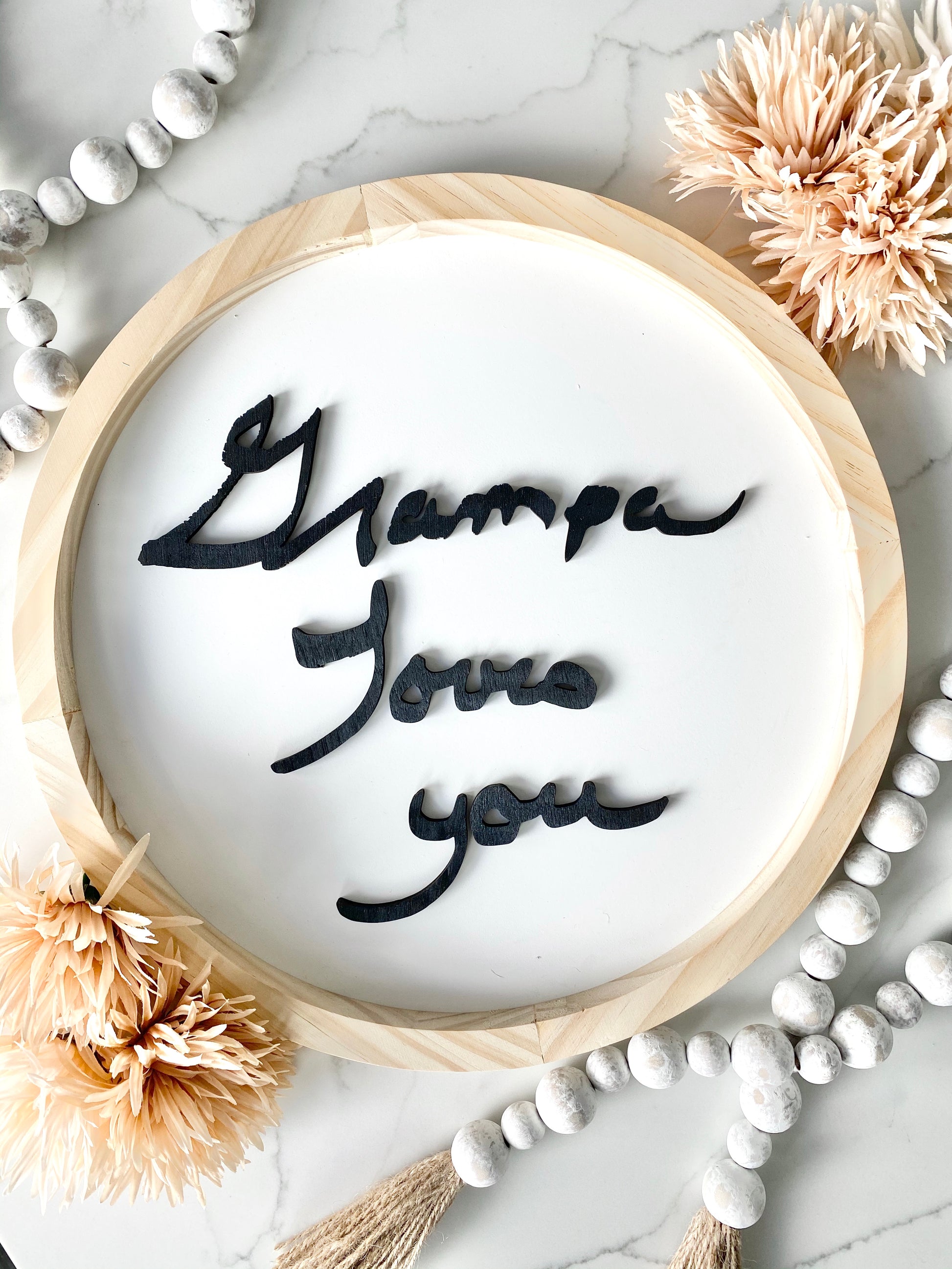 Custom Handwriting Sign, Personalized Wood Sign, Keepsake Gift, Memorial Sign, Memorial Gift, Laser Cut Handwriting Gift, Nursery Decor