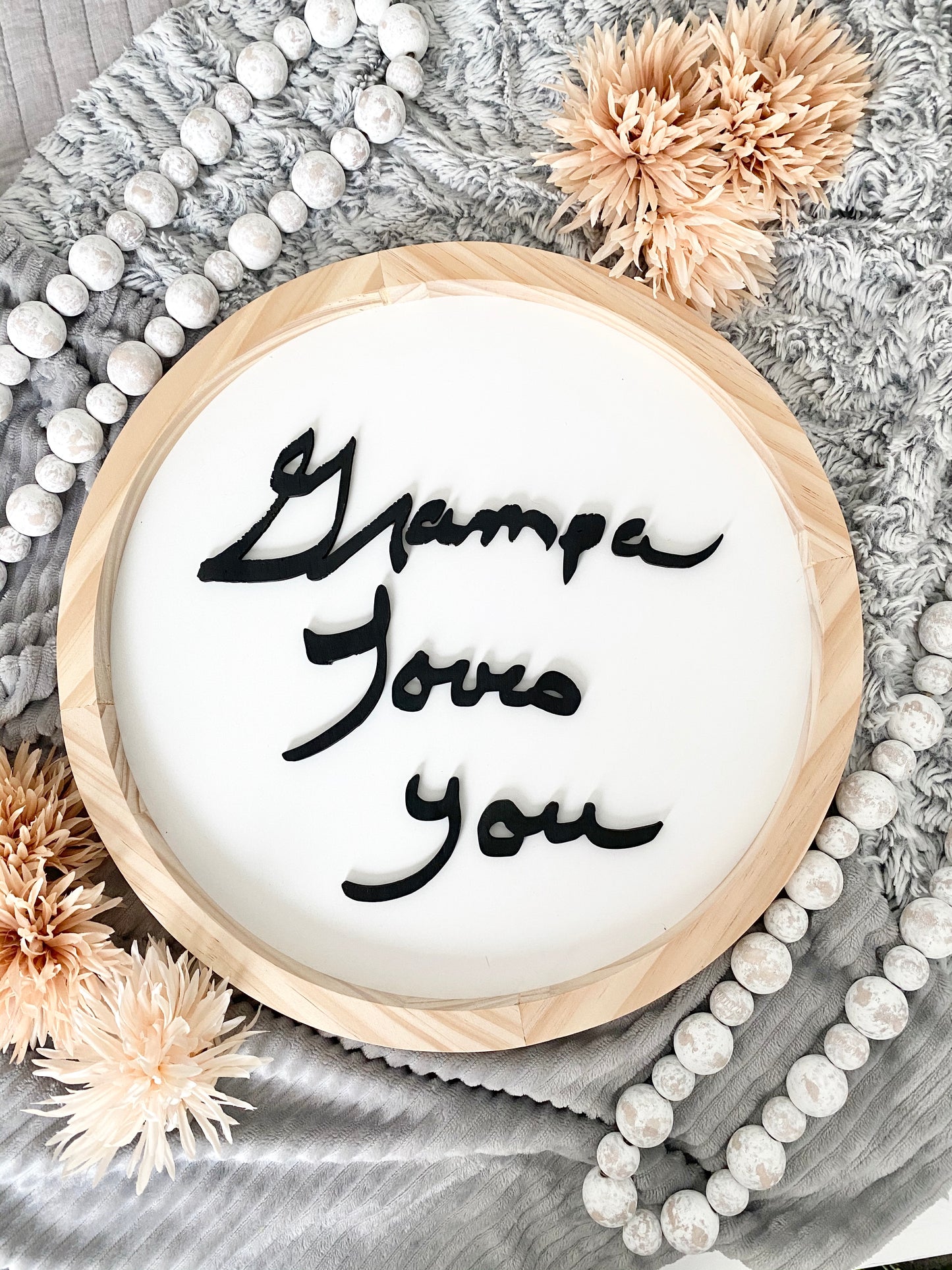 Custom Handwriting Sign, Personalized Wood Sign, Keepsake Gift, Memorial Sign, Memorial Gift, Laser Cut Handwriting Gift, Nursery Decor