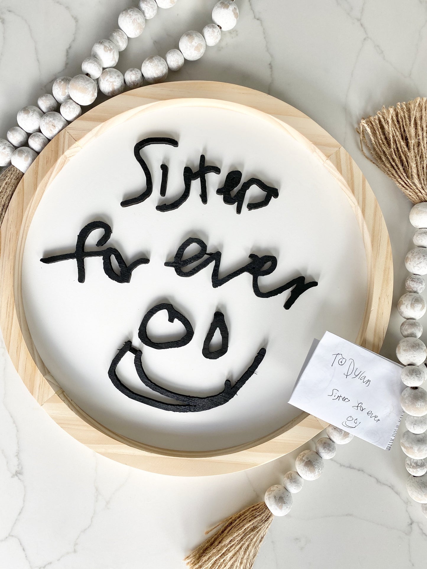 Custom Handwriting Sign, Actual Handwriting Gift, Moms Handwriting, Childs Handwriting, Family Keepsake Gift, Handwriting Memorial Gift