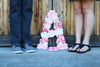 pregnancy announcement idea announcement photo prop maternity photo prop floral letter baby girl announcement gender reveal photo idea