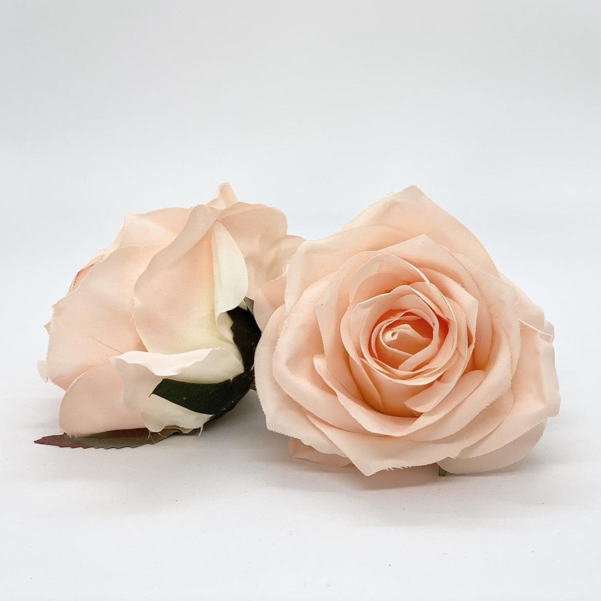 3.5" Peach Rose Peach Artificial Rose Light Peach Artificial Flower Wedding Dusty Peach Artificial Flower Peach Silk Flower Wedding Flower