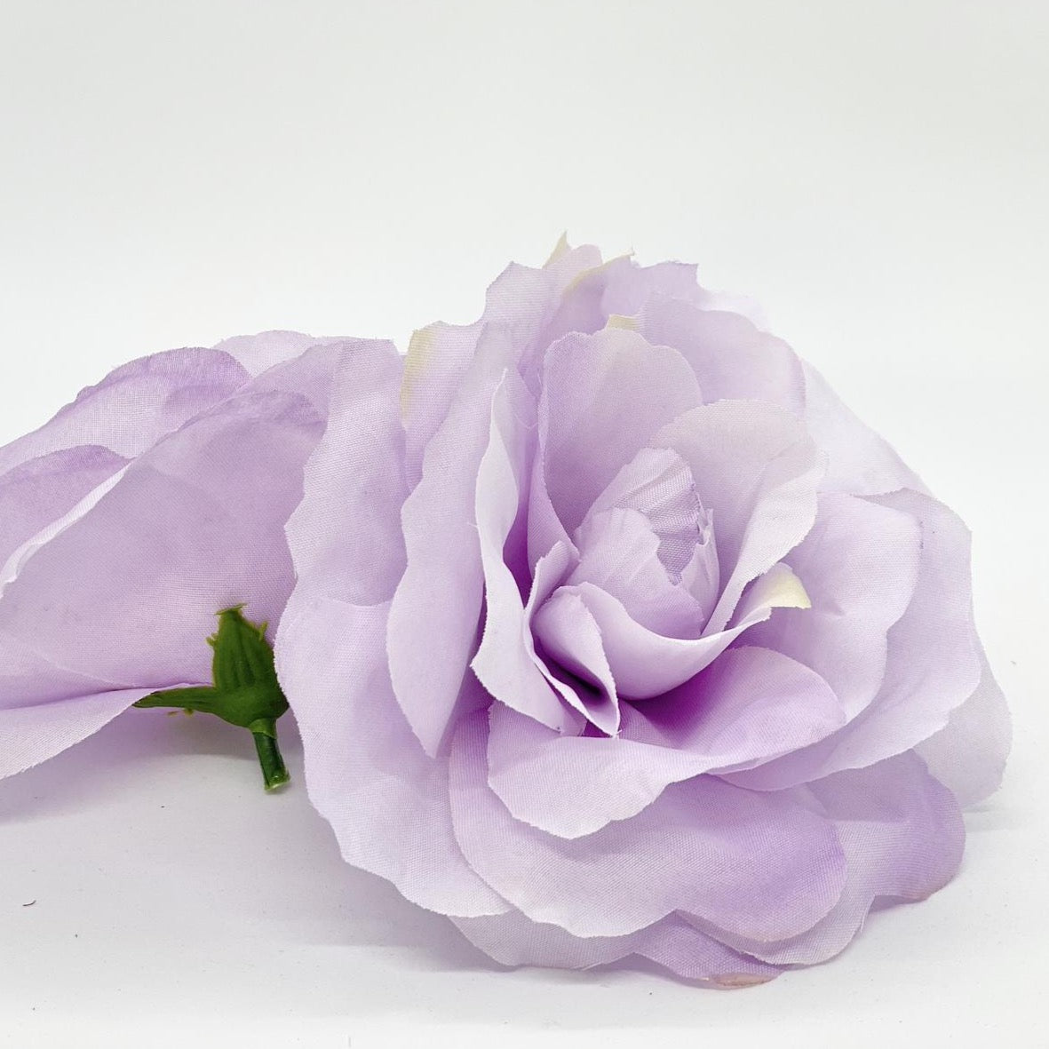 5" Light Lavender Rose Lilac Rose Artificial Lavender Rose Artificial Light Purple Flower Lavender Silk Flower Light Purple Silk Flower