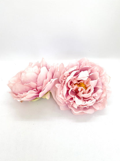 5" Light Pink Peony Two Tone Peony Wedding Flower Fluffy Peony Flower Artificial Peony Light Pink Wedding Flower Light Pink Peony Decor