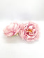 5" Light Pink Peony Two Tone Peony Wedding Flower Fluffy Peony Flower Artificial Peony Light Pink Wedding Flower Light Pink Peony Decor