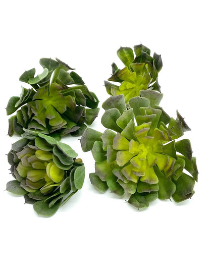 2.5", 3", 4", 4.25" Large Artificial Succulent Pick Large Succulent Terrarium Fake Succulent Planter Faux Succulent Wedding Succulent Decor