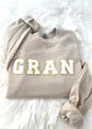GIGI MIMI patch crewneck sweatshirt - birthday or Christmas grandma gift
