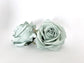 3.5" Artificial Mint Rose Flower Mint Artificial Rose Head Sage Green Artificial Flowers Sage Faux Flowers Flower Crown Mint Wedding Decor