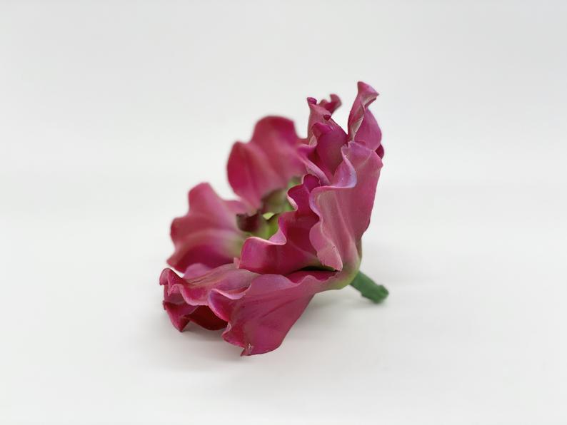 Large 5.5" Cabbage Succulent Pink Succulent Cabbage Echeveria Succulent in Green and Pink Succulent Artificial Succulent Artificial Cabbage