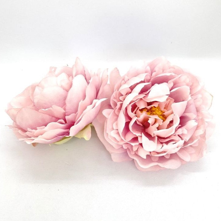 5" Light Pink Peony Two Tone Peony Wedding Flower Fluffy Peony Flower Artificial Peony Light Pink Wedding Flower Light Pink Peony Decor