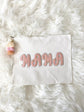 9x11 MAMA Canvas Pouch Office Organizer Zipper Bag New Mom Diaper Bag Essential