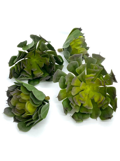 2.5", 3", 4", 4.25" Large Artificial Succulent Pick Large Succulent Terrarium Fake Succulent Planter Faux Succulent Wedding Succulent Decor