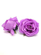 3.5" Medium Purple Rose Flower Purple Artificial Rose Head Dark Lavender Artificial Flower Purple Faux Flower Purple Wedding Decor Purple