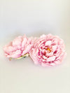 5" Light Pink Peony Two Tone Peony Wedding Flower Fluffy Peony Flower Artificial Peony Light Pink Wedding Flower Light Pink Peony Decor
