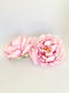 5" Light Pink Peony Two Tone Peony Wedding Flower Fluffy Peony Flower Artificial Peony Light Pink Wedding Flower Light Pink Peony Decor