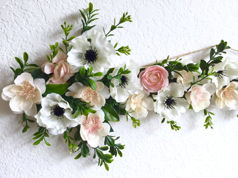 floral arrow boho arrow flower arrow decor room arrow wall art