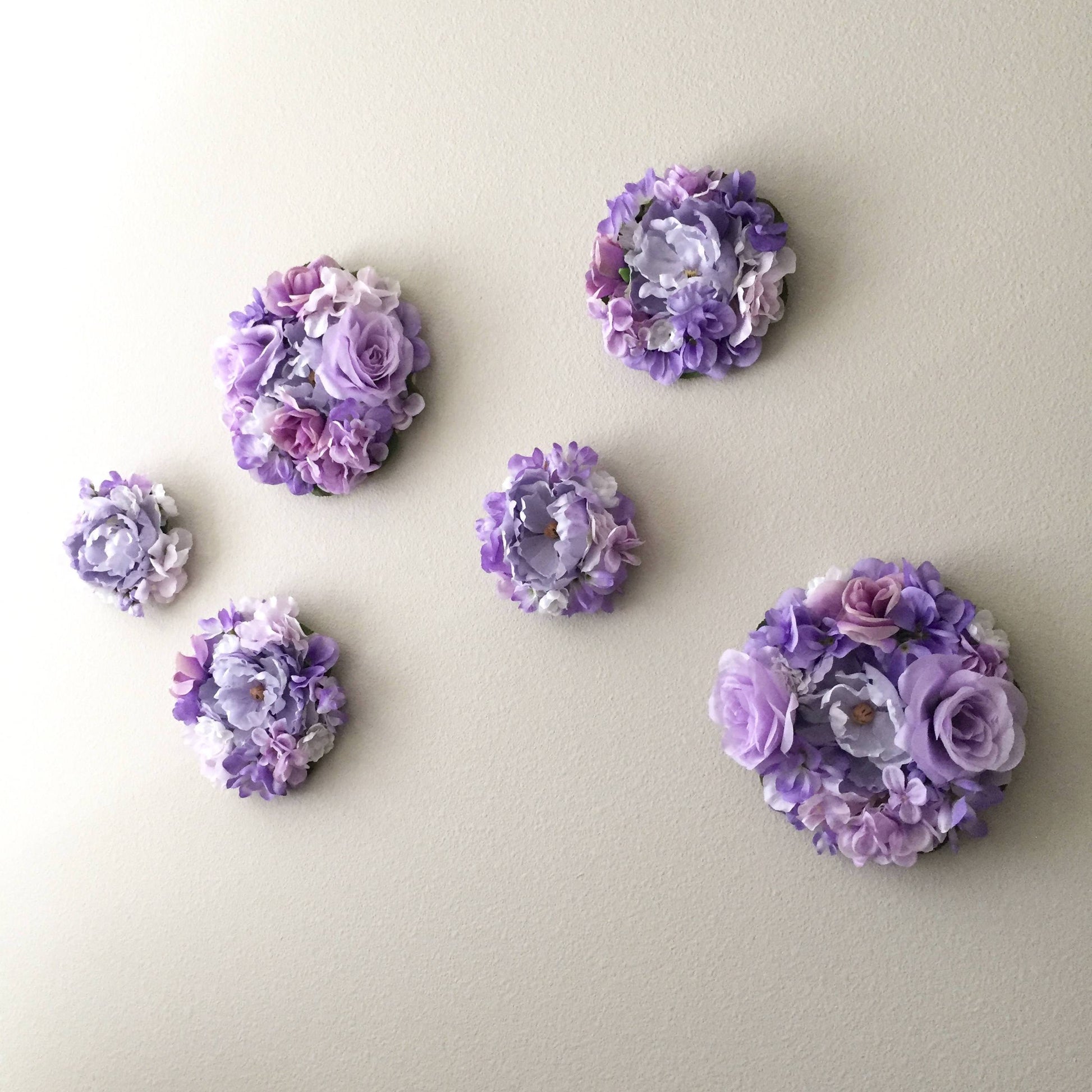 flower wall decor floral nursery decor floral girl decor flower bubble 
