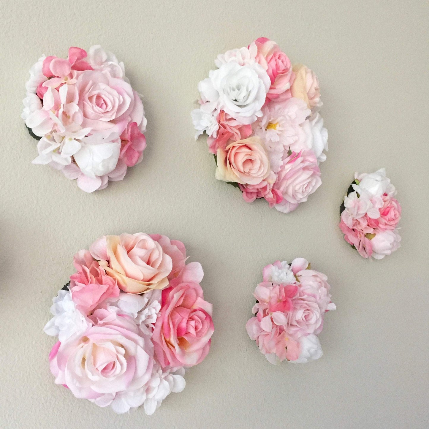 flower wall decor floral nursery decor floral girl decor flower bubble 