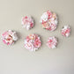 flower wall art flower bubble art