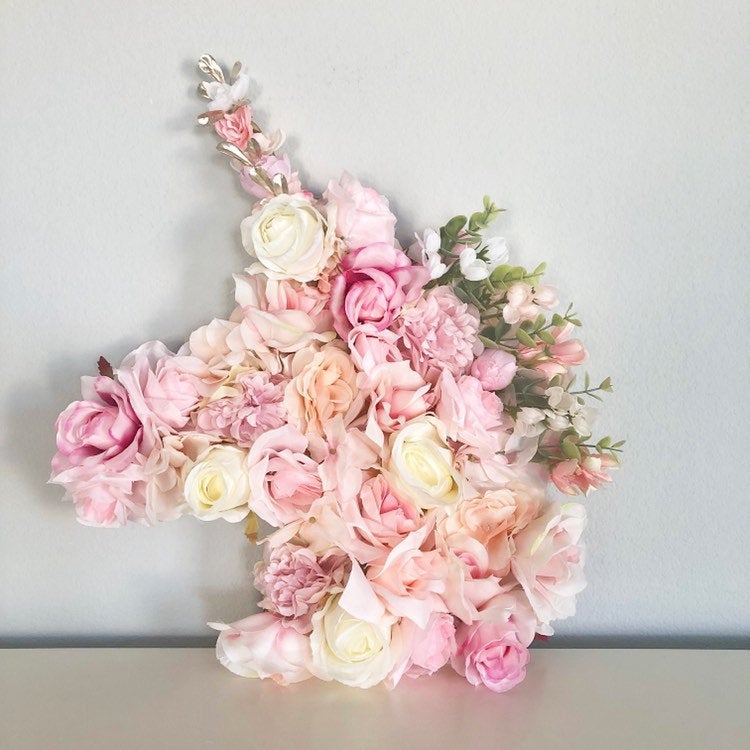 Custom Floral Unicorn
