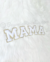 MAMA Chenille Letter Patches