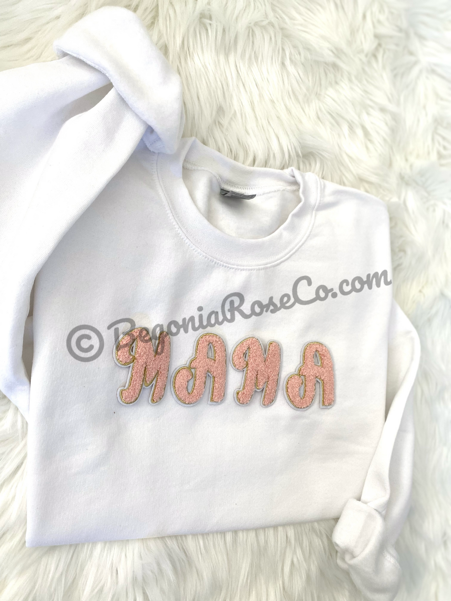 Chenille BRIDE Patch Crewneck Sweatshirt