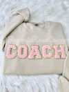 COACH Letter Patch Sweatshirt