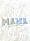 MAMA Chenille Letter Patches